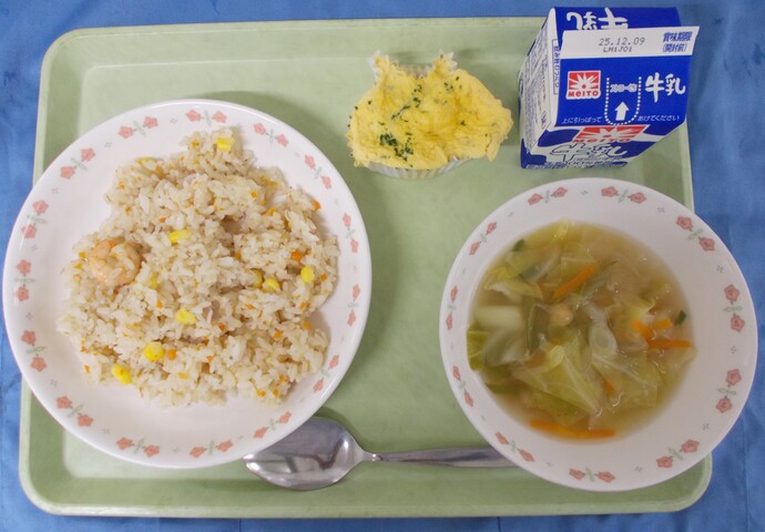 12月3日給食の写真