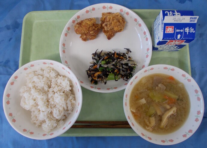 12月18日給食写真