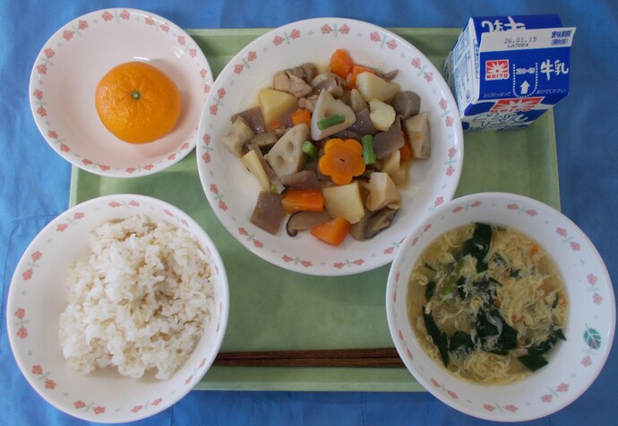 1月8日給食写真