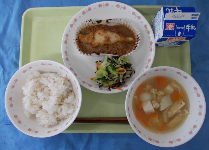 1月21日給食の写真
