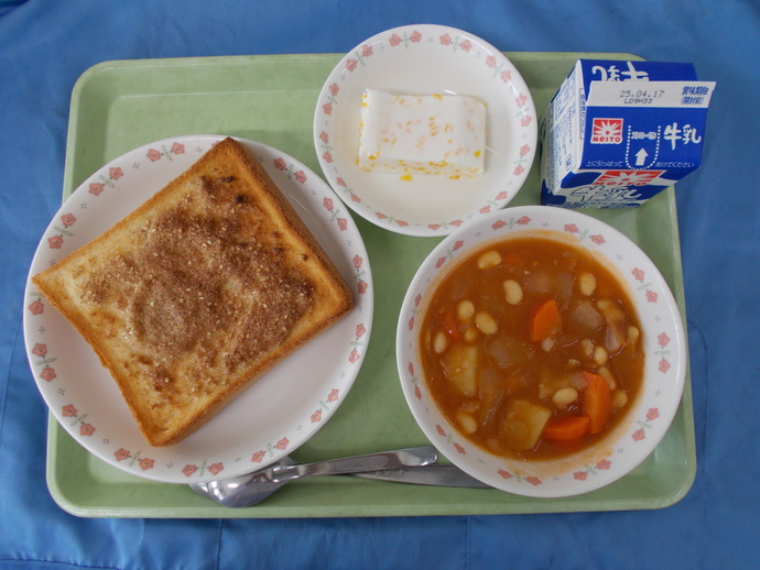 4月10日給食の写真