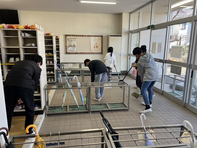 6年生「卒業に向けて奉仕活動」