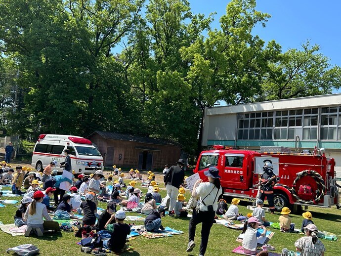 消防写生会その1