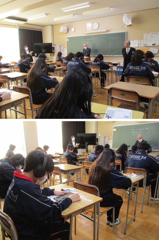 スピーキングテストの様子