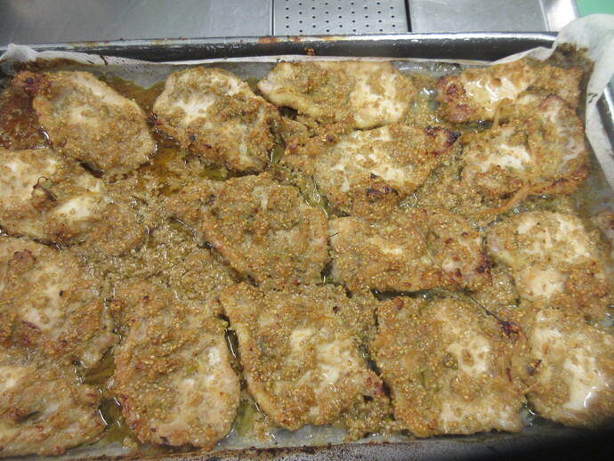 豚肉のごまみそ焼き