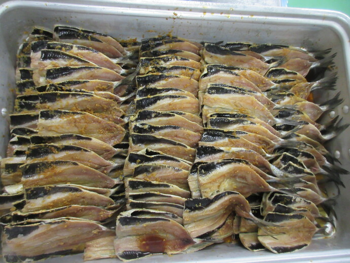 いわし下味付け