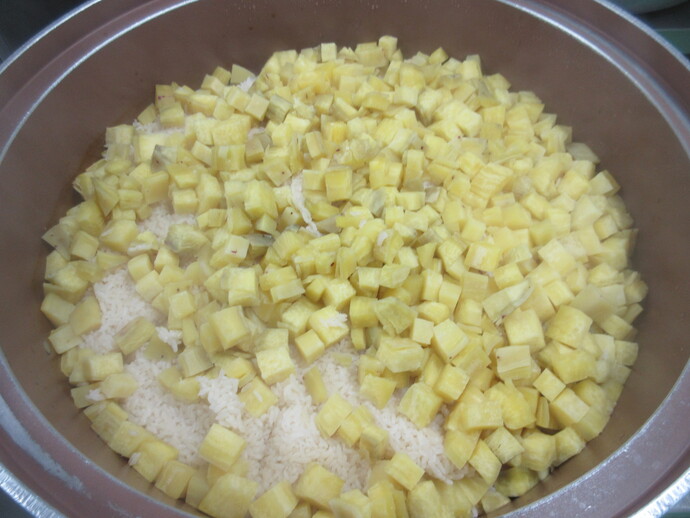 さつま芋ごはん