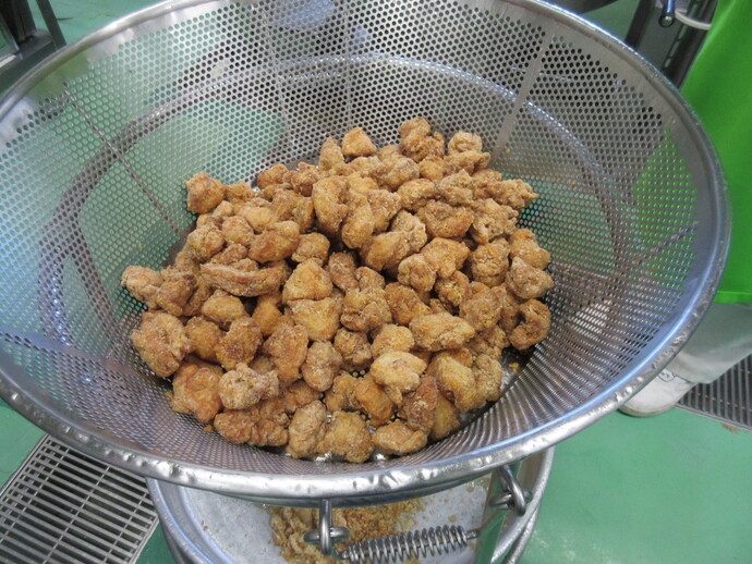 からあげできあがり