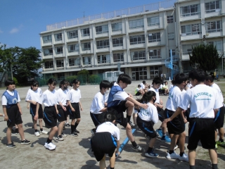 1年学年練習