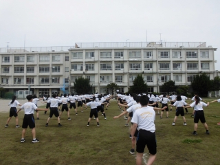 3年学年練習