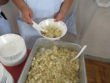 写真　給食