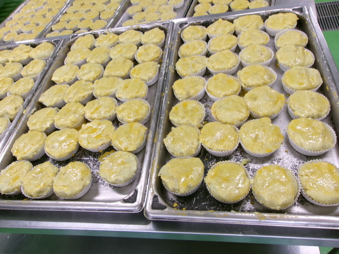 スイートポテトを焼く前の様子