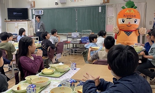 きよせ給食　当日の様子