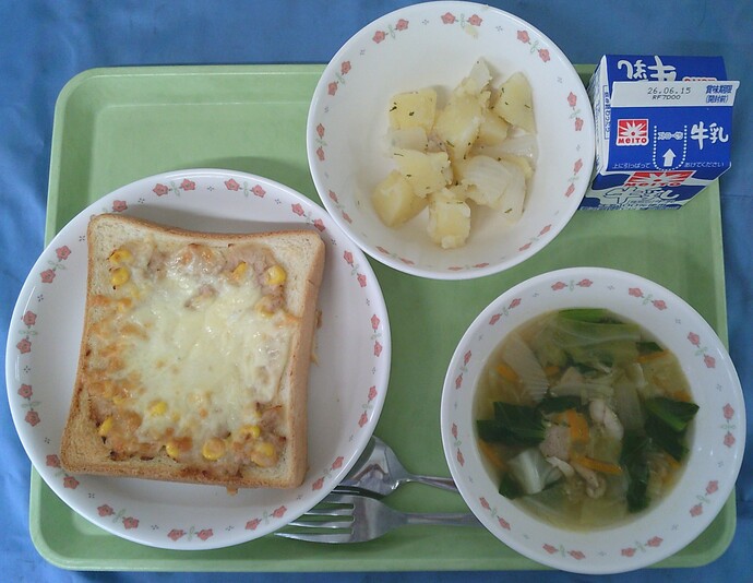 6月8日給食の写真