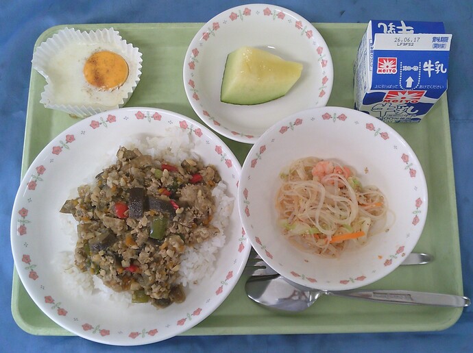 6月10日給食の写真