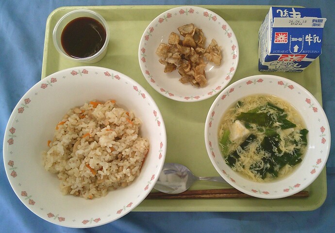 6月11日給食の写真